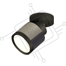 Светильник Ambrella Light XM8115001 DCH/SBK/PBK черный хром/черный песок/черный полированный GX53 (A2229, A2106, C8115, N8113)