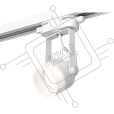 Светильник Ambrella light XT6601085 WH/FR белый/белый матовый MR16 GU10 (C6601, N6248)