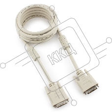 Кабель DVI-D single link Gembird, 3м, 19M/19M экран, феррит.кольца, пакет CC-DVI-10