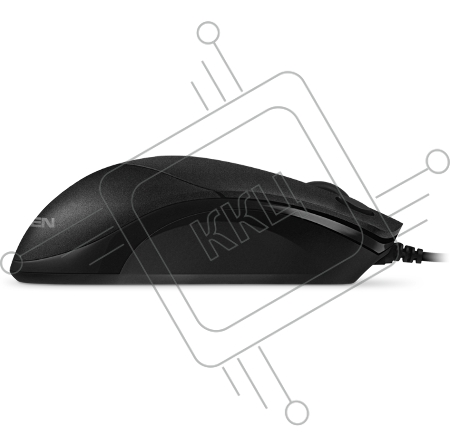 Мышь SVEN RX-95 чёрная (кн. копировать-вставить. 5+1кл. 1000-4000 DPI, кор.)