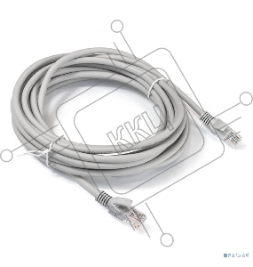 Патч-корд LSZH ExeGate EX290421RUS UTP-RJ45-RJ45-5e-7M-LSZH-GY, UTP, cat.5e, 7м, серый