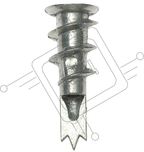 Зубр Дюбель со сверлом, для гипсокартона, металлический, ТФ 5, 33мм, 50шт 4-301285