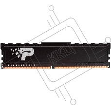 Оперативная память Patriot Signature Premium, DDR4, 16GB (1x16 GB), 3200 MHz, CL22, радиатор, чёрный