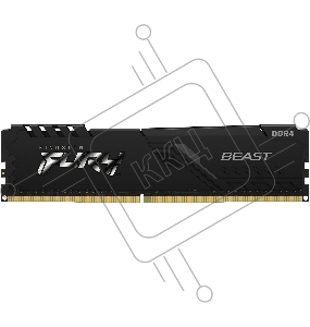 Память оперативная Kingston 8GB 3733MHz DDR4 CL19 DIMM FURY Beast Black