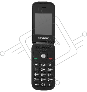 Мобильный телефон Digma VOX FS240 32Mb черный моноблок 2.44