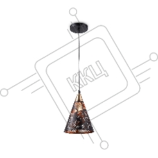 Светильник Ambrella light TR8431 BK/FGD черный/золото E27 max 40W D180*800