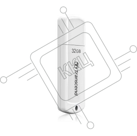 Флеш Диск Transcend 32Gb Jetflash 370 TS32GJF370 USB2.0 белый