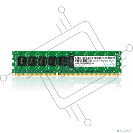 Оперативная память Apacer 4GB DDR3 1600MHz DIMM (PC3-12800)  DL.04G2K.KAM