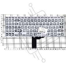Клавиатура для ноутбука Asus Pro P3540, X545 черная