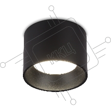 Светильник Ambrella light TN52885 SBK черный песок GX53 max 12W D97*70