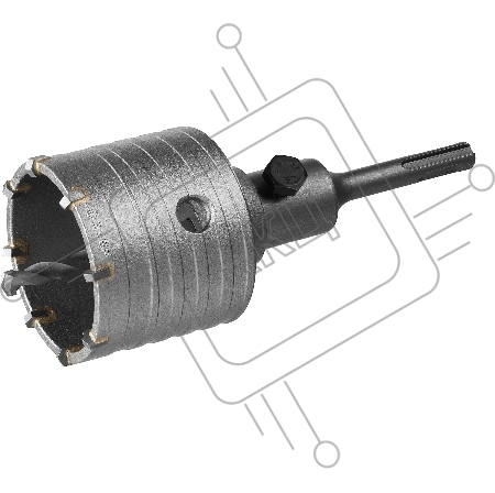 Коронка ЗУБР 29211-68  по бетону мастер с державкой sds-plus 68мм