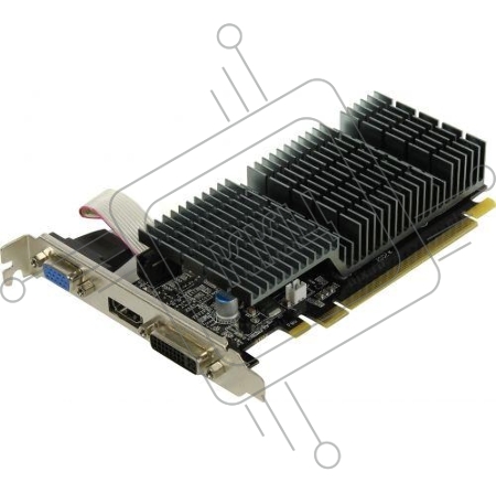 Видеокарта AFOX AF210-1024D2LG2 GEFORCE G210 1GB DDR2 64BIT DVI HDMI VGA LP HEATSINK RETAIL PACK