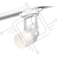Светильник Ambrella light XT6601086 WH/FR белый/белый матовый MR16 GU10 (C6601, N6252)