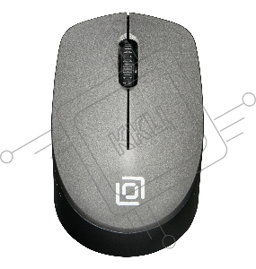 Мышь Oklick 486MW серый/черный оптическая (1000dpi) беспроводная USB (2but)