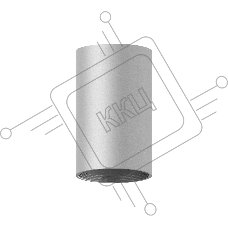 Корпус светильника C6324 SSL серебро песок D60*H100mm MR16 GU5.3