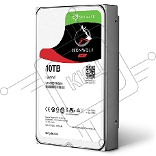 Жесткий диск Seagate Original SATA-III 10Tb ST10000VN0004 NAS Ironwolf (7200rpm) 256Mb 3.5