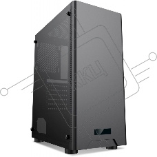 Компьютерный корпус Formula CL-3301B TG черный без БП ATX 1x120mm 2xUSB2.0 1xUSB3.0 audio bott PSU