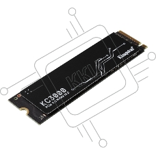 Накопитель SSD Kingston KC3000, 1TB, M.2 2280, PCIe 4.0 x4, R/W 7000/6000, с радиатором.