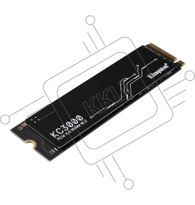 Накопитель SSD Kingston 1Tb KC3000 M.2 Series <SKC3000S/1024G> (PCI-E 4.0 x4, up to 7000/6000Mbs, 1000000 IOPS, 3D TLC, NVMe, 800TBW, Phison E18, 22х80mm, LP graphen heatsink)