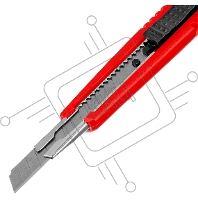 Нож, 9 мм, выдвижное лезвие, металлическая направляющая// Matrix