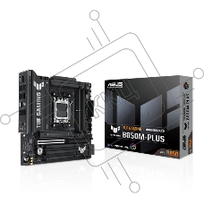 Материнская плата ASUS TUF Gaming B850M-Plus, AM5, AMD B850, 4xDDR5, 4xSATA, 3xM.2, 1xPCIe 5.0 x16, 1xPCIe 4.0 x4, 1xPCIe x1, 1xDP, 1xHDMI, 1x2.5Gb LAN, 4xUSB 2.0, 4xUSB 3.2 Gen 1, 3xUSB 3.2 Gen 2, 1xUSB-C, 3x3.5 мм, 7.1, mATX