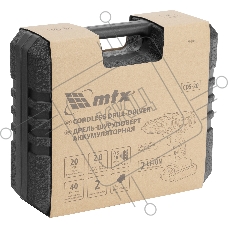 Дрель-шуруповерт аккумуляторная CDS-20, Li-Ion, 20 В MTX