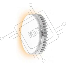 Лампа светодиодная LED Gauss 6Вт GX53 220В 2700К Elementary 83816