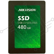 Накопитель SSD Hikvision C100 [HS-SSD-C100/480G], 480Gb, SATA III, 2.5
