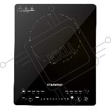 Индукционная плитка Starwind STI-1001 черный стеклокерамика (настольная)