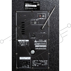 Минисистема SUPRA SMB-2150 черный 1200Вт FM USB BT SD (в комплекте: активн.+пассив.колонки)
