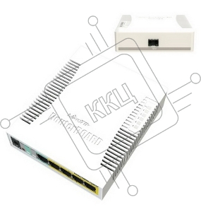 Сетевой коммутатор  MikroTik RB260GSP RouterBOARD 260GSP with indoor case and power supply