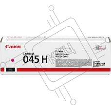 Картридж лазерный Canon 045M H пурпурный, 2200 стр., для i-SENSYS MF631/633/635, LBP611