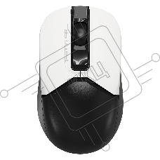 Мышь беспроводная A4Tech Fstyler FG12S белый/черный, 1200 dpi, радиоканал, USB, кнопки - 3