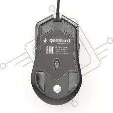 Мышь проводная Gembird MG-770 черный, 3200 dpi, USB, кнопки - 7