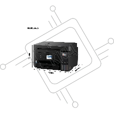 МФУ струйное Epson L6290, А4, цветной, печ. до 15/8.5 стр/мин., 4800x1200 dpi (печ.), 1200 x 2400 dpi (скан.), Wi-Fi, Ethernet, USB