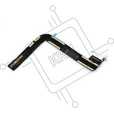 Шлейф c разъемом зарядки для Apple iPad 7 2019, iPad 8 2020 белый