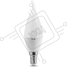 Лампа светодиодная Свеча на ветру 9.5W 950lm 6500K E14 LED 1/10/50