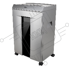 Шредер Deli 9958 серебристый с автоподачей (секр.P-4)/фрагменты/10лист./20лтр./скрепки/скобы