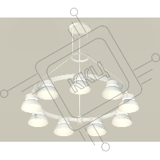 Светильник Ambrella light XR92031701/9 SWH/FR белый песок/белый матовый GX53 (A9203, C9241, N8140)