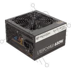 Блок питания Thermaltake Litepower (PS-LTP-0650NPCNEU-2), 650Вт, 120мм, черный
