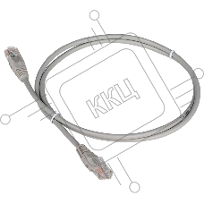 Патч-корд Lanmaster TWT UTP кат.5e, с заливными колпачками, 20.0 м, серый