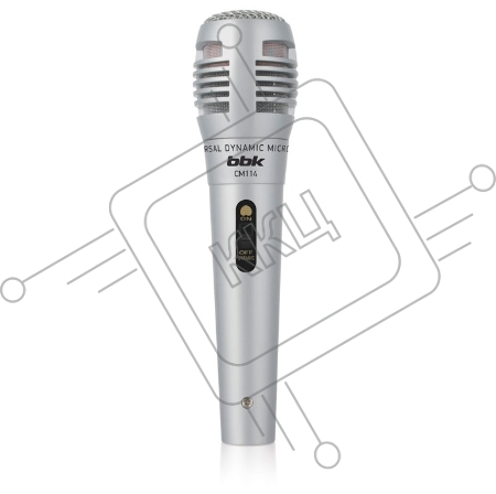 Микрофон BBK CM-114 серебро