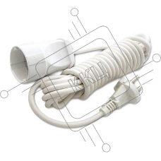 Удлинитель 1х5м без заземл. 6А IP44 УШ-6 ПВС 2х0.75 UNIVersal 5568953