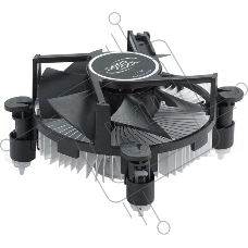 Кулер для процессора DEEPCOOL CK-11509 черный, 92 мм, алюминий, 2200 об/мин, 26.8 дБ, 3 pin, 65 Вт, 56 мм