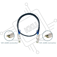 Кабель SAS для QNAP CAB-SAS10M-8088 Кабель mini SAS (SFF-8088), 1 метр