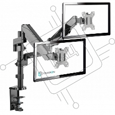 Кронштейн (держатель) ONKRON G140 для двух мониторов 13