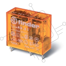 Реле электромагнитное SPDT U обмотки 230В AC 10А FINDER 405182300000