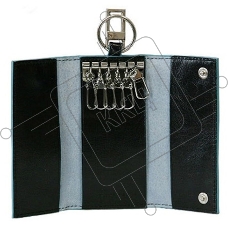 Ключница Piquadro Blue Square PC1397B2/N черный натур.кожа