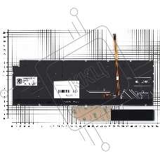 Клавиатура для ноутбука Dell Inspiron 5584 серебристая