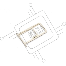Лоток для SIM-карты Huawei Honor 8 золотой